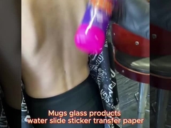 Şeffaf Dekorasyon Doğrudan Su geçirmez Yazdırılabilir Geçici Dövme Etiketi Kağıt Offset Baskı